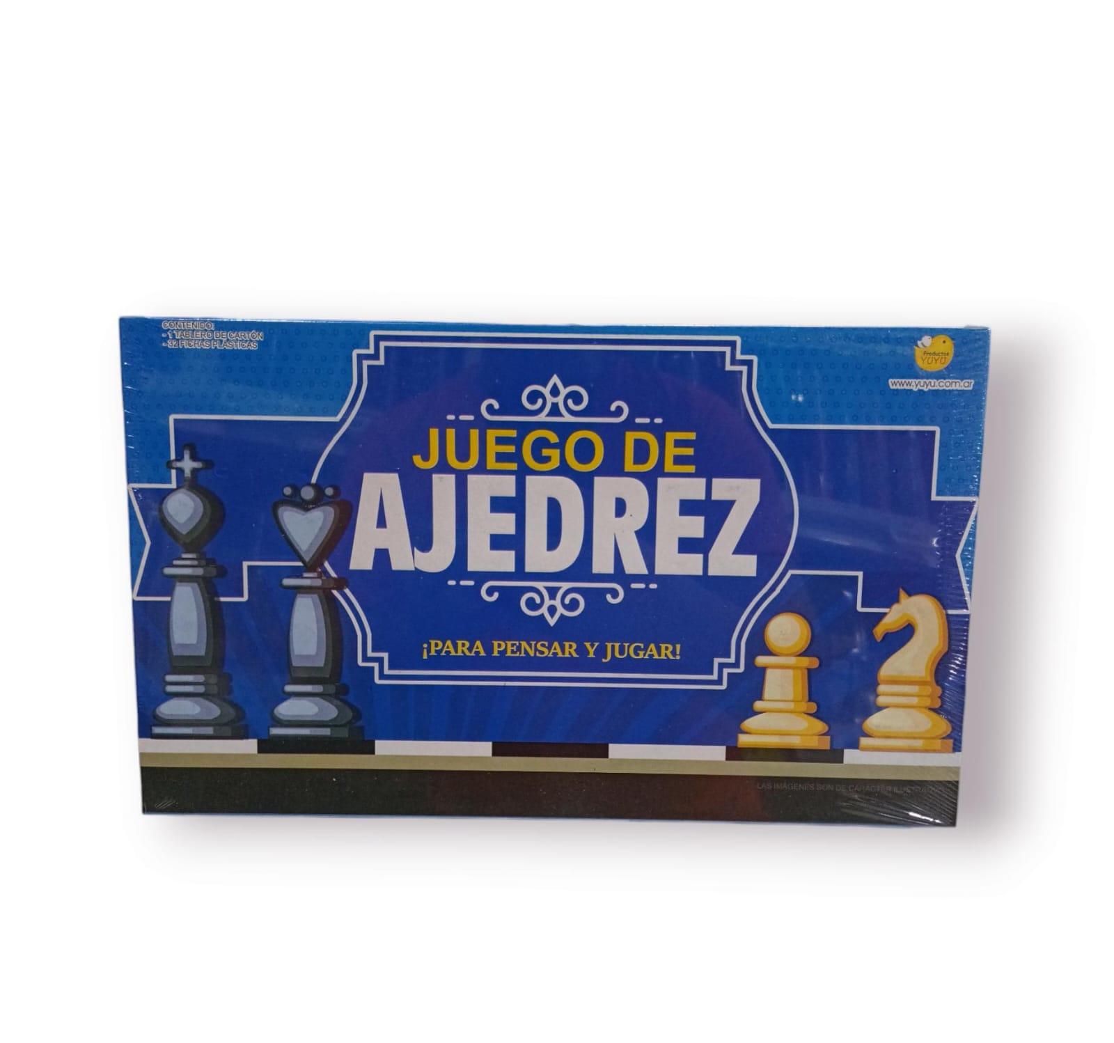 JUEGO DE AJEDREZ - EN CAJA