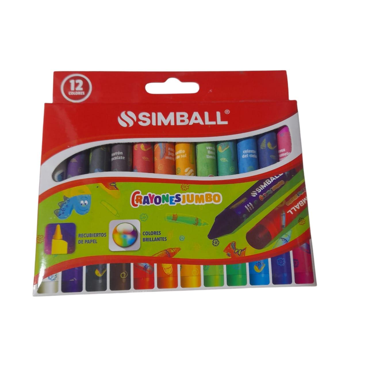 CRAYONES X 12 UNIDADES SIMBALL