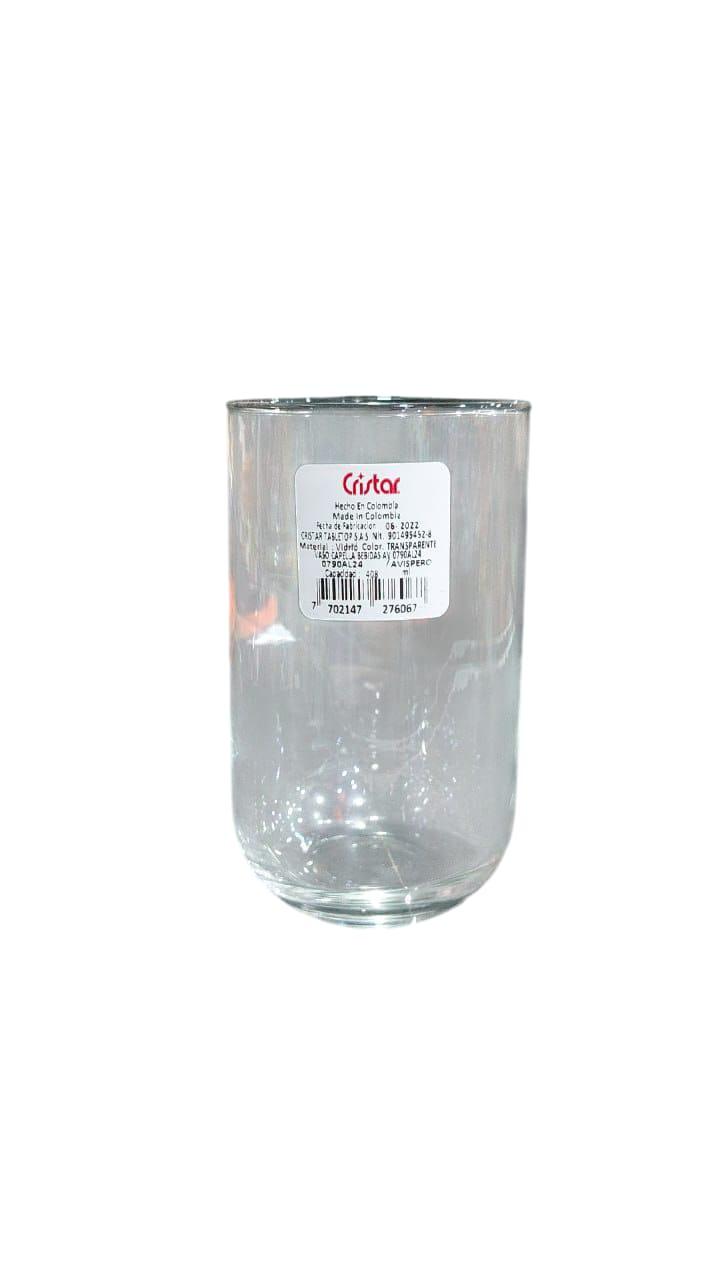  VASO VIDRIO CAPELLA ALTO 408CC CRISTAR