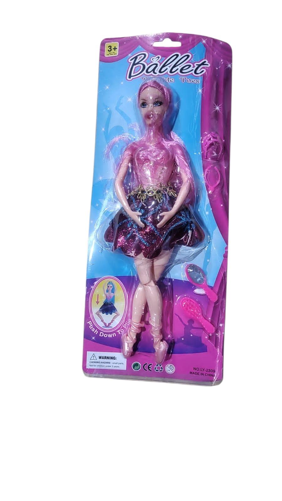 MUÑECA BAILARINA ARTICULADA EN BLISTER