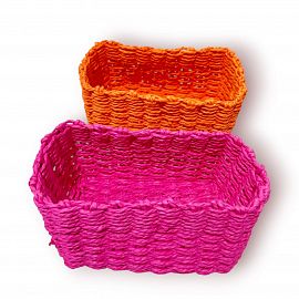CANASTO ORGANIZADOR DE HILO GRANDE 25CM