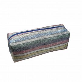 CARTUCHERA TUBO XXL BRILLOSA 1CIERRE