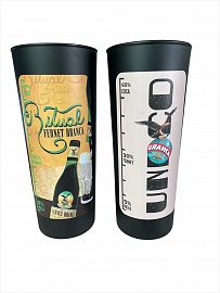  VASO VIDRIO FERNET NEGRO CON VINILO