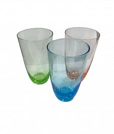 VASO VIDRIO COLOR 470CC T/LARGO