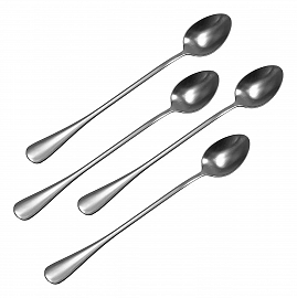 CUCHARA ACERO INOXIDABLE LARGA X UNIDAD