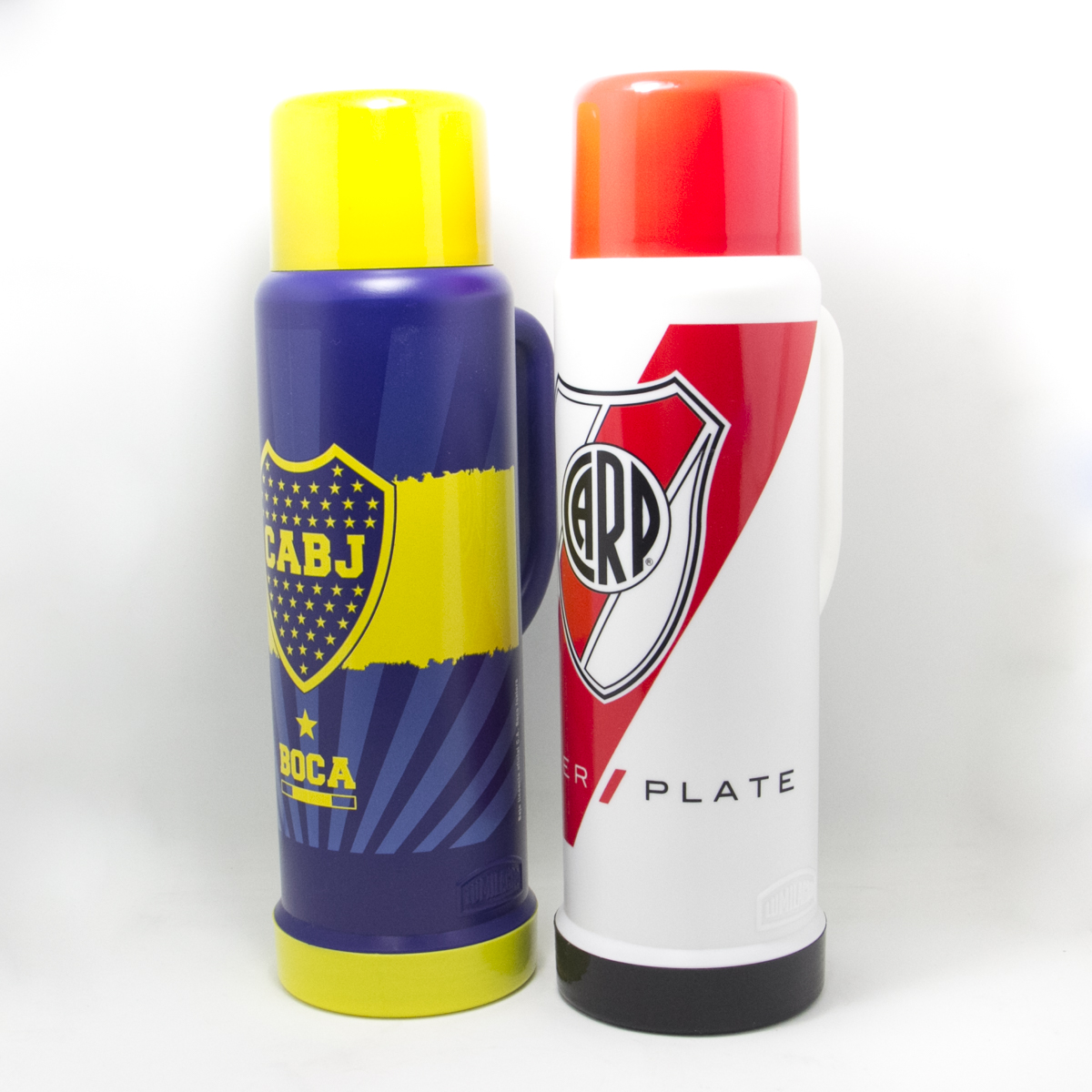 Termo Boca Juniors Lumilagro - plastico/vidrio - 1lts