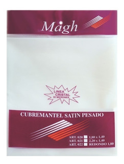 Cubre Mantel Satin 1.80x1.40mts magh