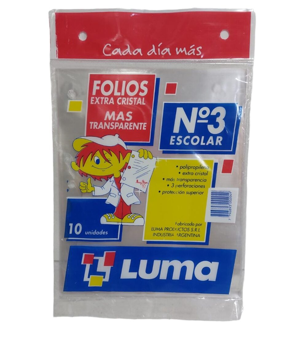 Folio n3 extra cristal x10.u