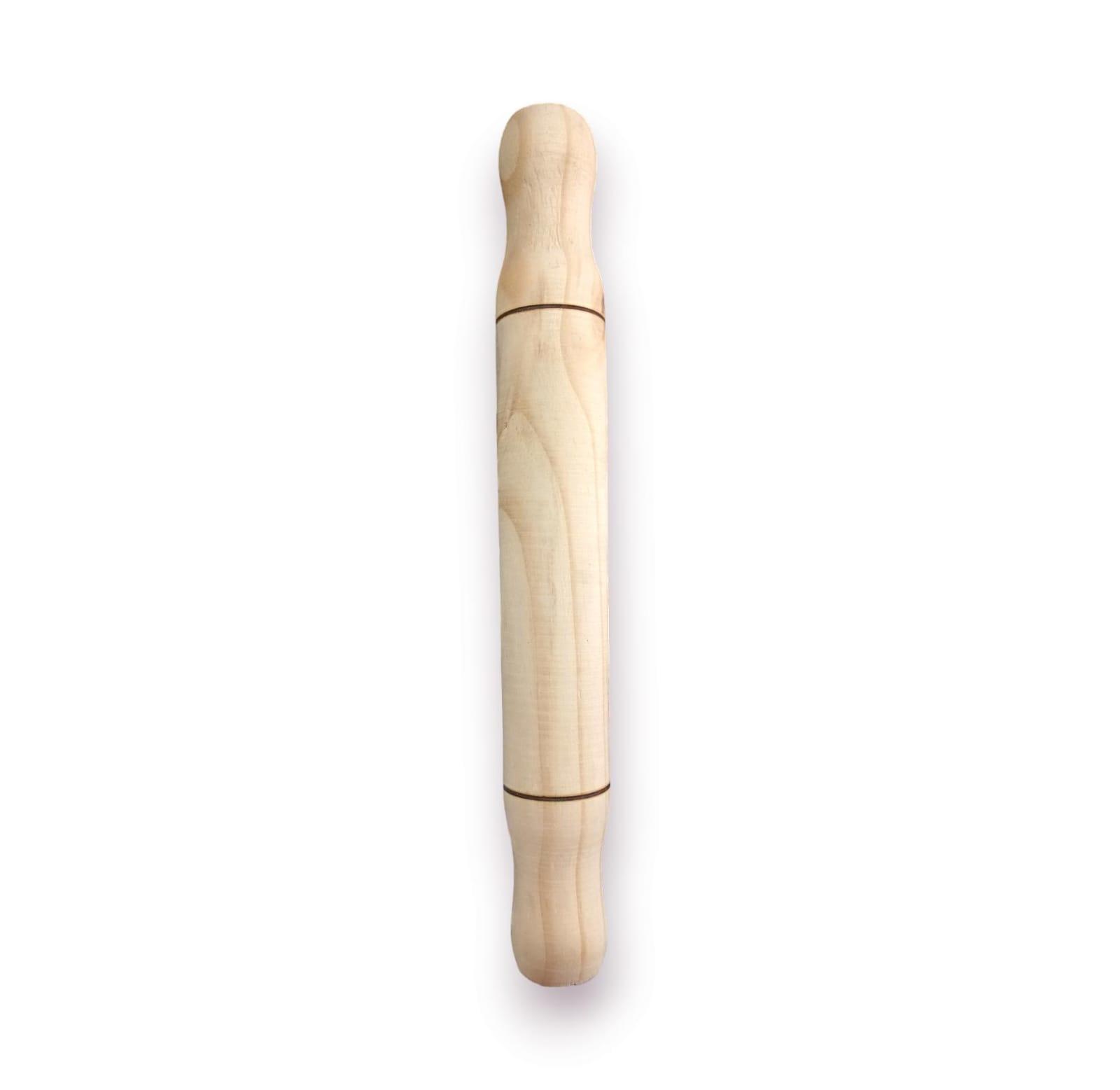 PALO DE AMASAR DE MADERA - 38CM