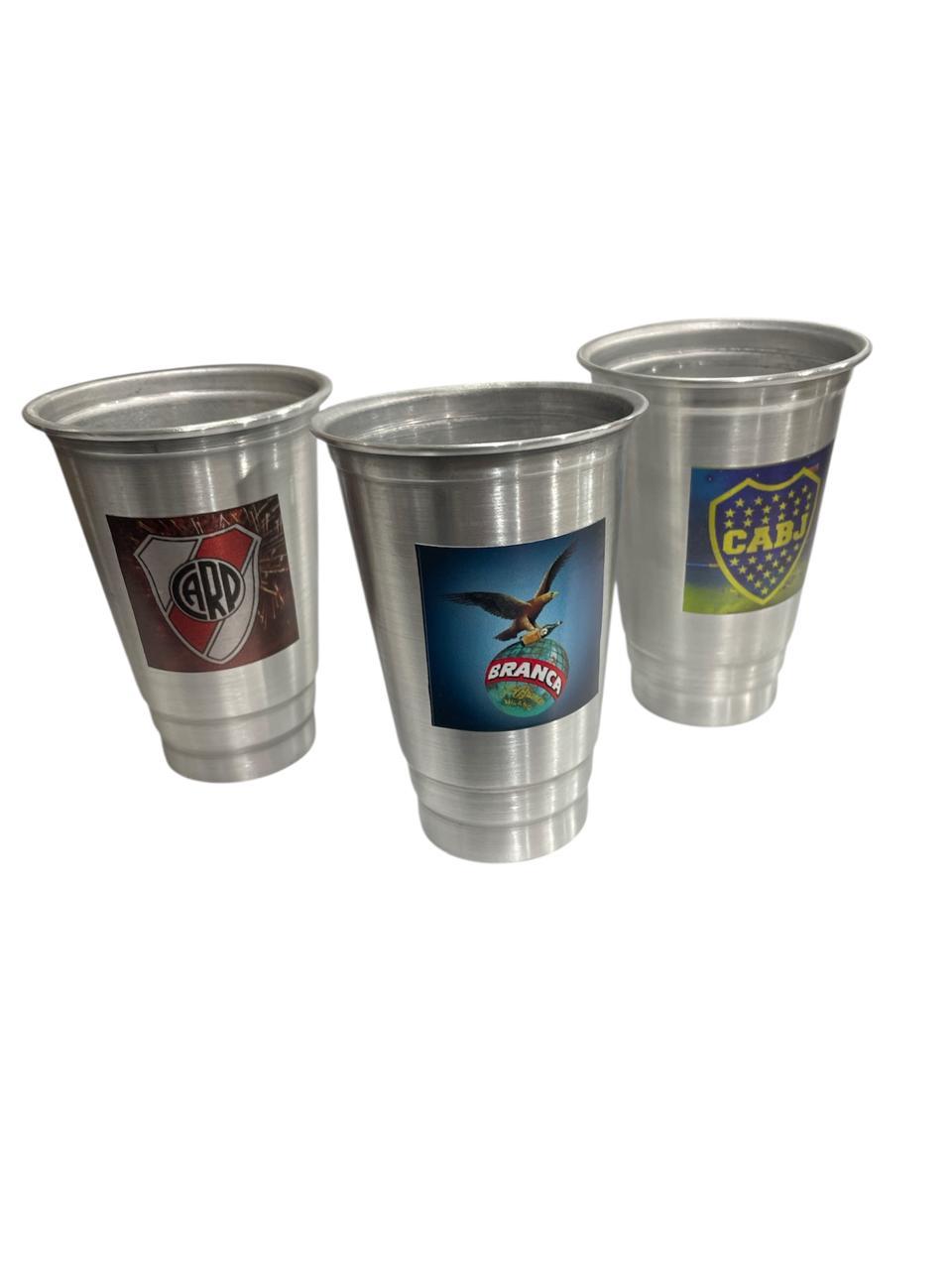 VASO DE ALUMINIO CON CALCO 350CC 