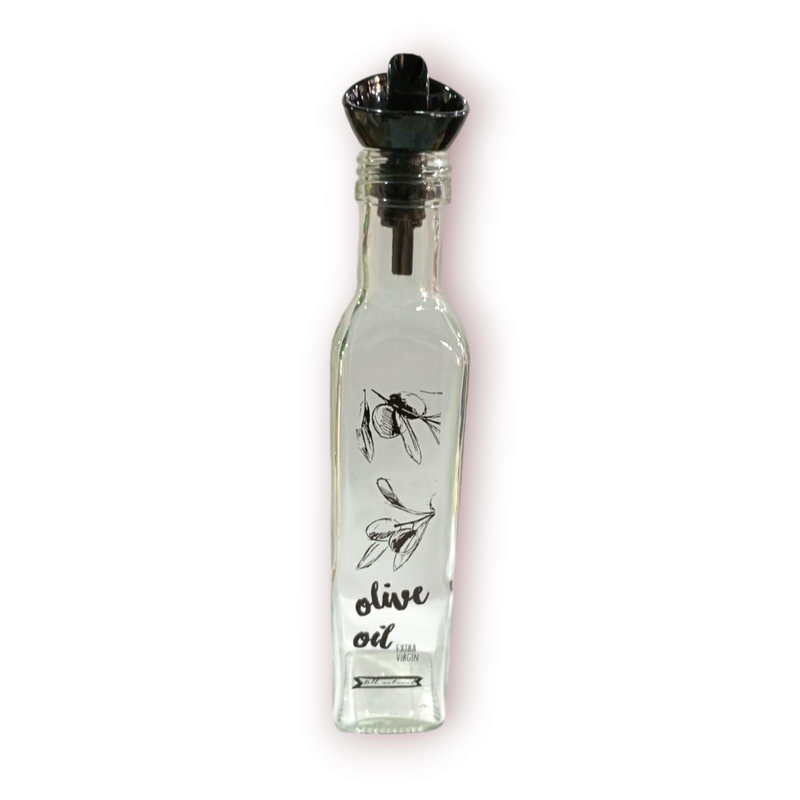 ACEITERO VIDRIO CON PICO VERTEDOR 250CC ESTAMPADA