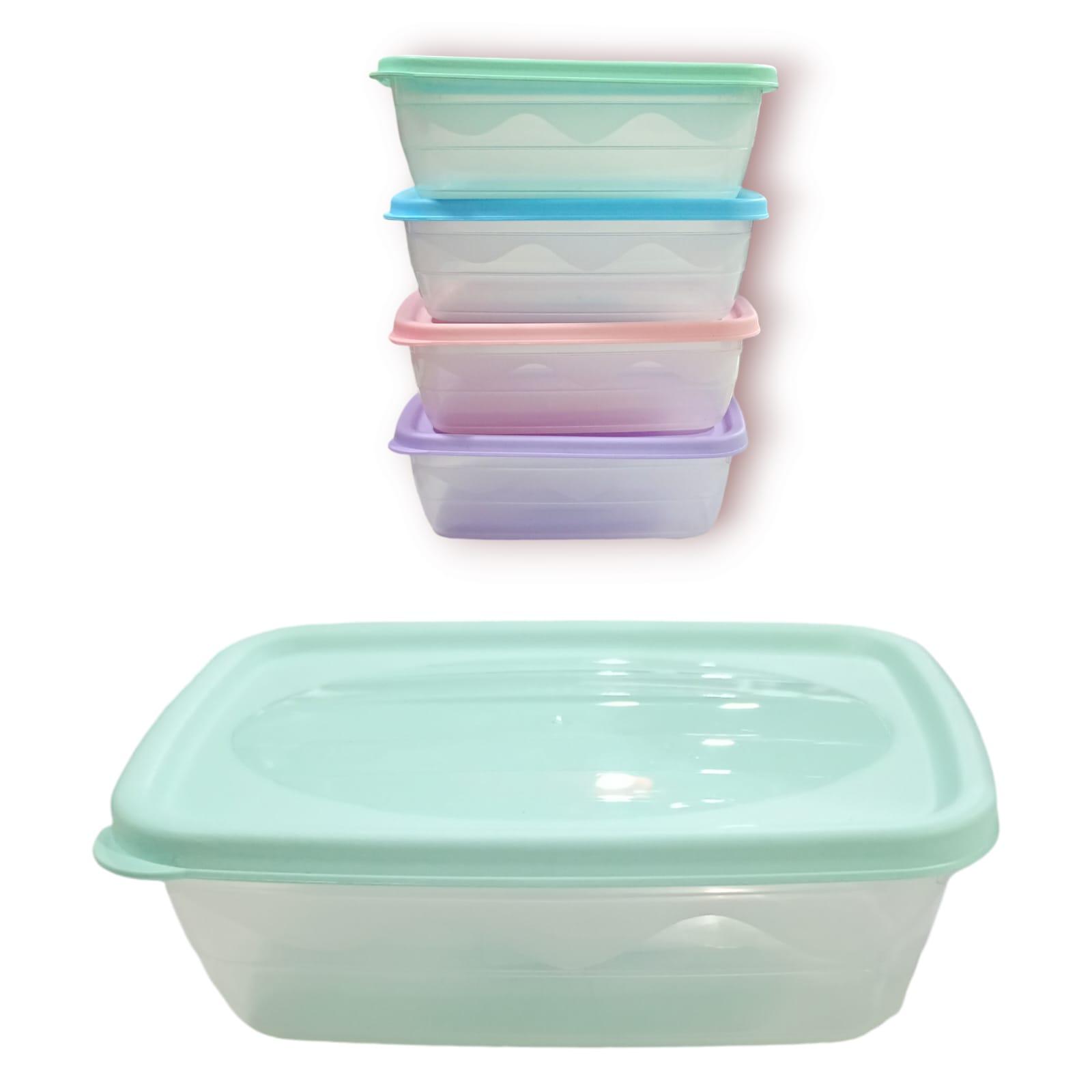 TUPPER CONTENEDOR RECTANGULAR PLASTICO 