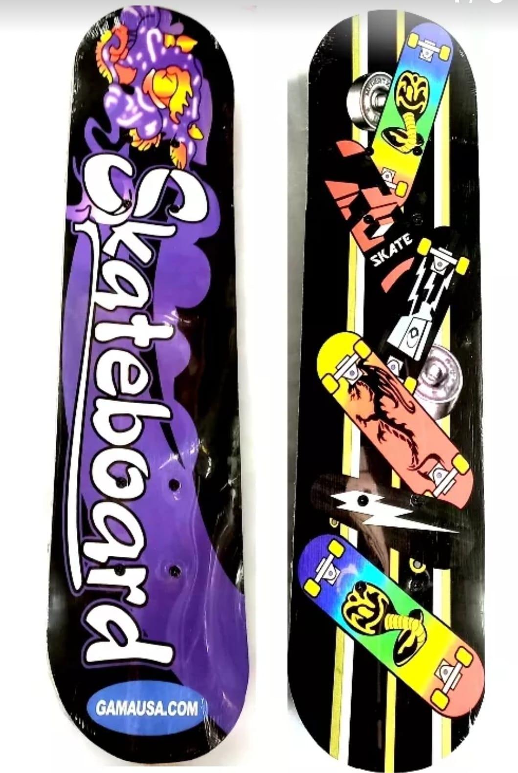  SKATE CLASICO ESTAMPADO MAR PLAST
