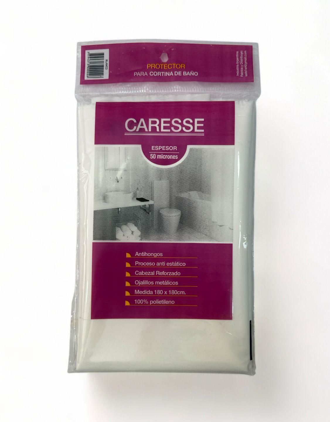 PROTECTOR PARA CORTINA BAÑO BLANCO 50 MICRONES