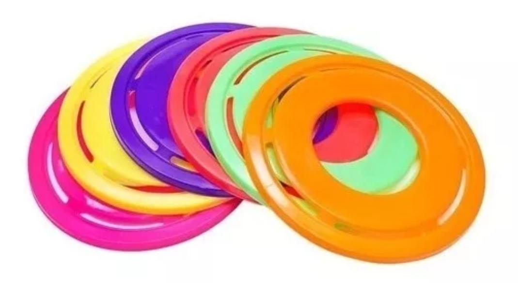 FRISBEE/DISCO VOLADOR PLASTICO VARIOS COLORES