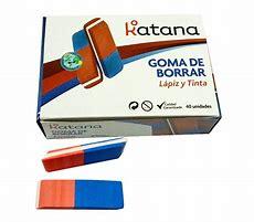 GOMA TINTA/LAPIZ AZUL/ROJA   