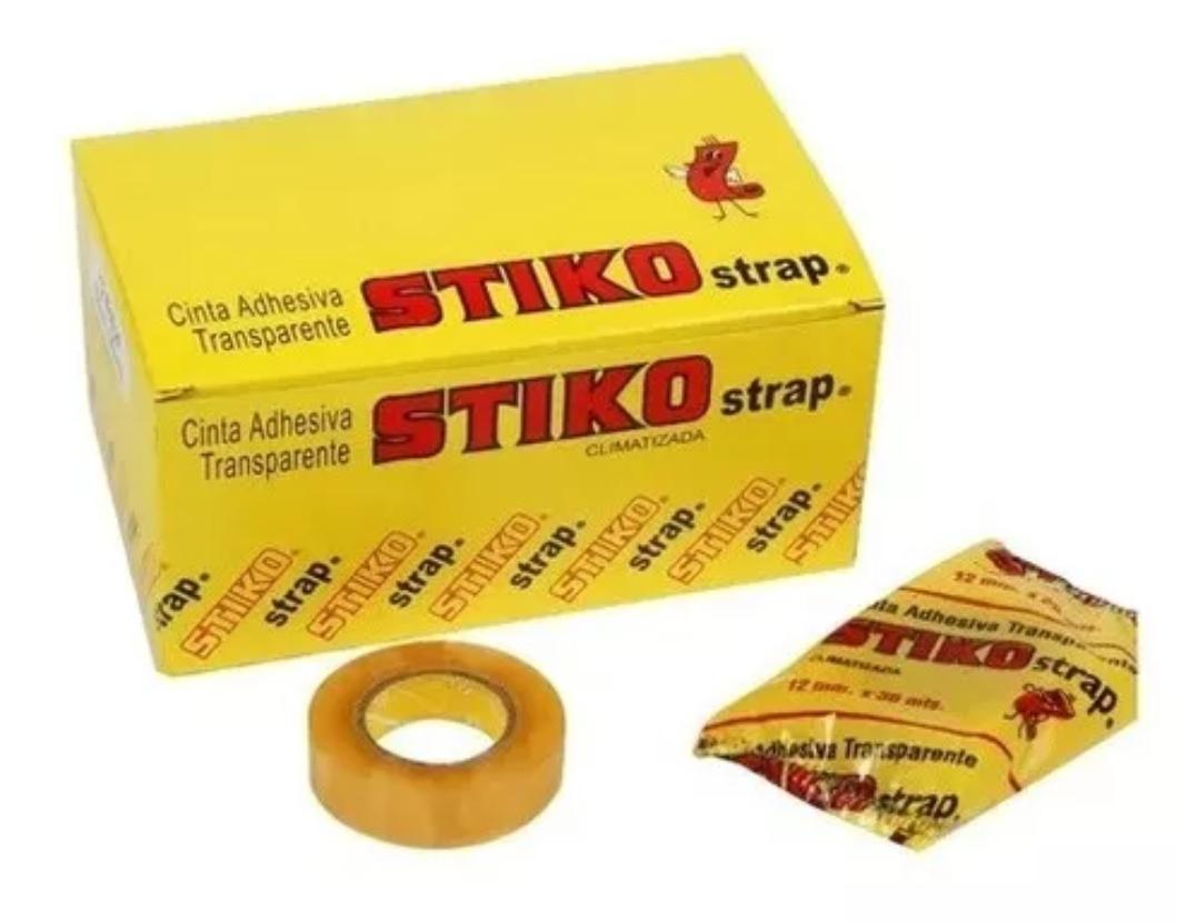 CINTA ADHESIVA TRANSPARENTE 12X30 STIKO