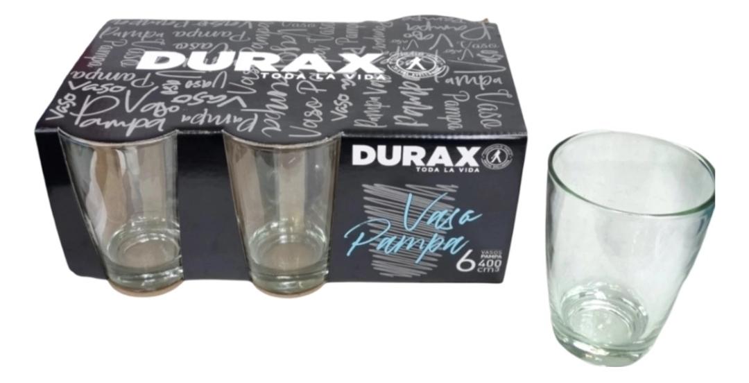 VASO PAMPA X 6 UNIDADES EN CAJA REGALO