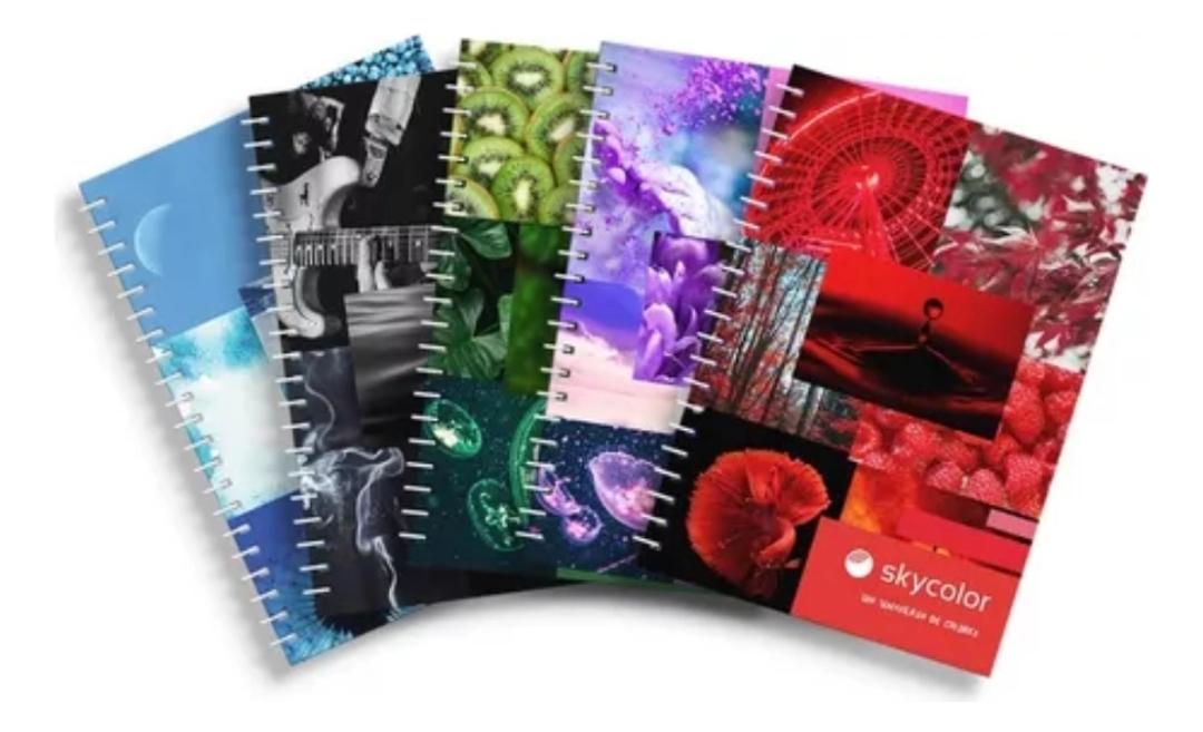 CUADERNO UNIVERSITARIO X 80HJS  CUADRICULADO SKYCOLOR