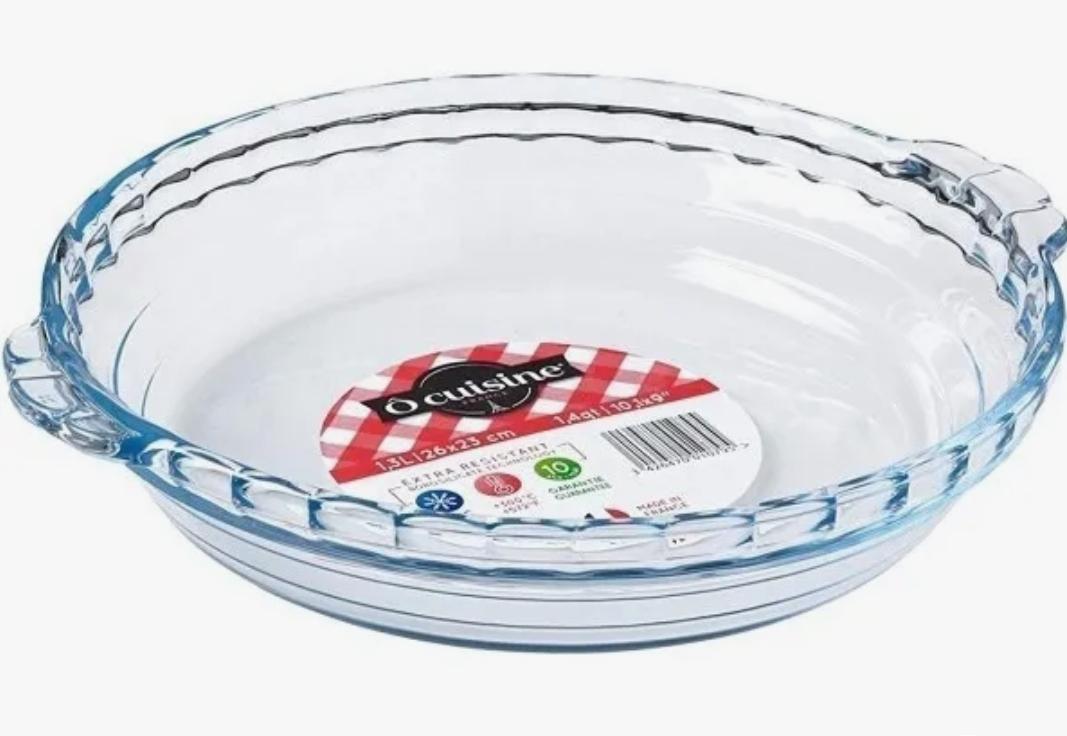MOLDE ESTILO TARTERA VIDRIO 1.3LTS 