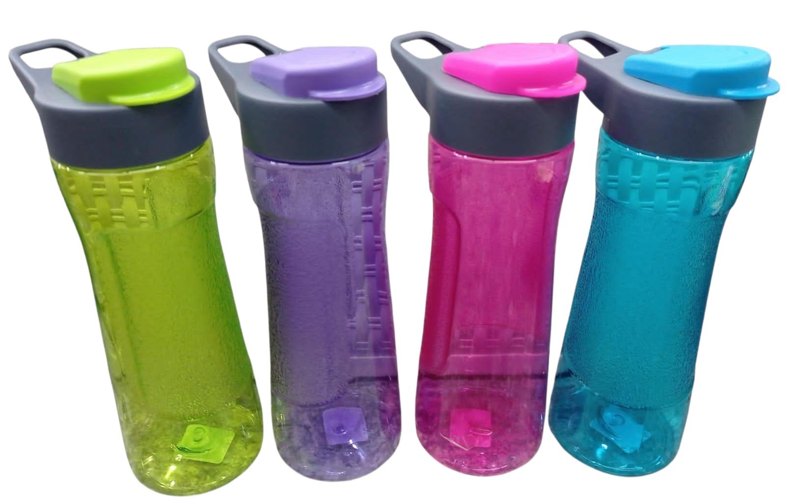 BOTELLA DEPORTIVA CRISTAL 600CC PLASTICA