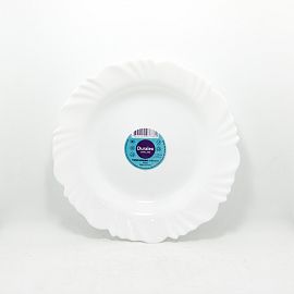 Plato petala hondo duralex - vidrio - 23,5cm.