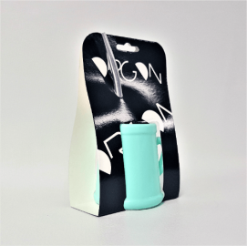 MATE PLASTICO CON BOMBILLA ACERO INOXIDABLE EN BLISTER