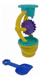 BALDE PLAYA CON PALA Y MOLINO EN RED