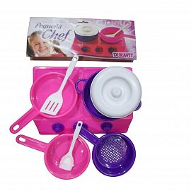 SET DE COCINA CON ACCESORIOS PEQUEÑA CHEF DURAVIT