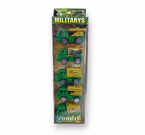 CAMIONES MILITARES SET X5 UNIDADES