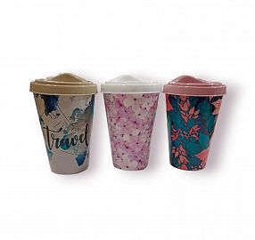 VASO PLASTICO SOFT COFFEE 400CC