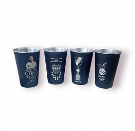 VASO DE ALUMINIO PINTADO Y GRABADO 1LTS