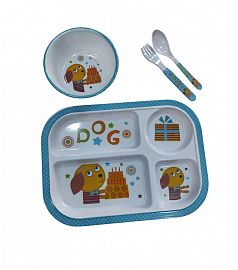 SET INFANTIL 4 PZS MELAMINA