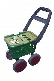 CARRITO PLASTICO DE SUPERMERCADO