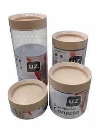 TUPPER SET X 4 CONTENEDORES V/TAMAÑOS PLASTICO