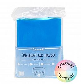 MANTEL LISO ECOCUERO 1.40X1.80MT