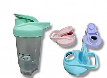 BOTELLA PLASTICA AGUA CON TAPA 500ML