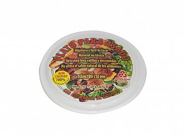 OFERTA X 12 UNIDADES PLATO ASADO PLASTICO 23CM