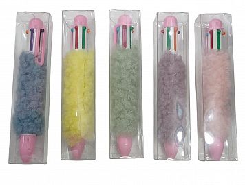 BIROME PELUCHE MULTICOLOR CAJA ACRILICA