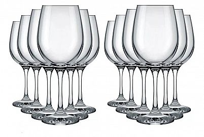 OFERTA X 12 UNIDADES!COPA VIDRIO DEGUSTACION 490ML NADIR