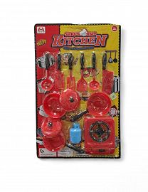 SET COCINA PLASTICO 11 PIEZAS E/BLISTER