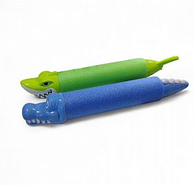 LANZA AGUA PLASTICO C/FORMA COCODRILO